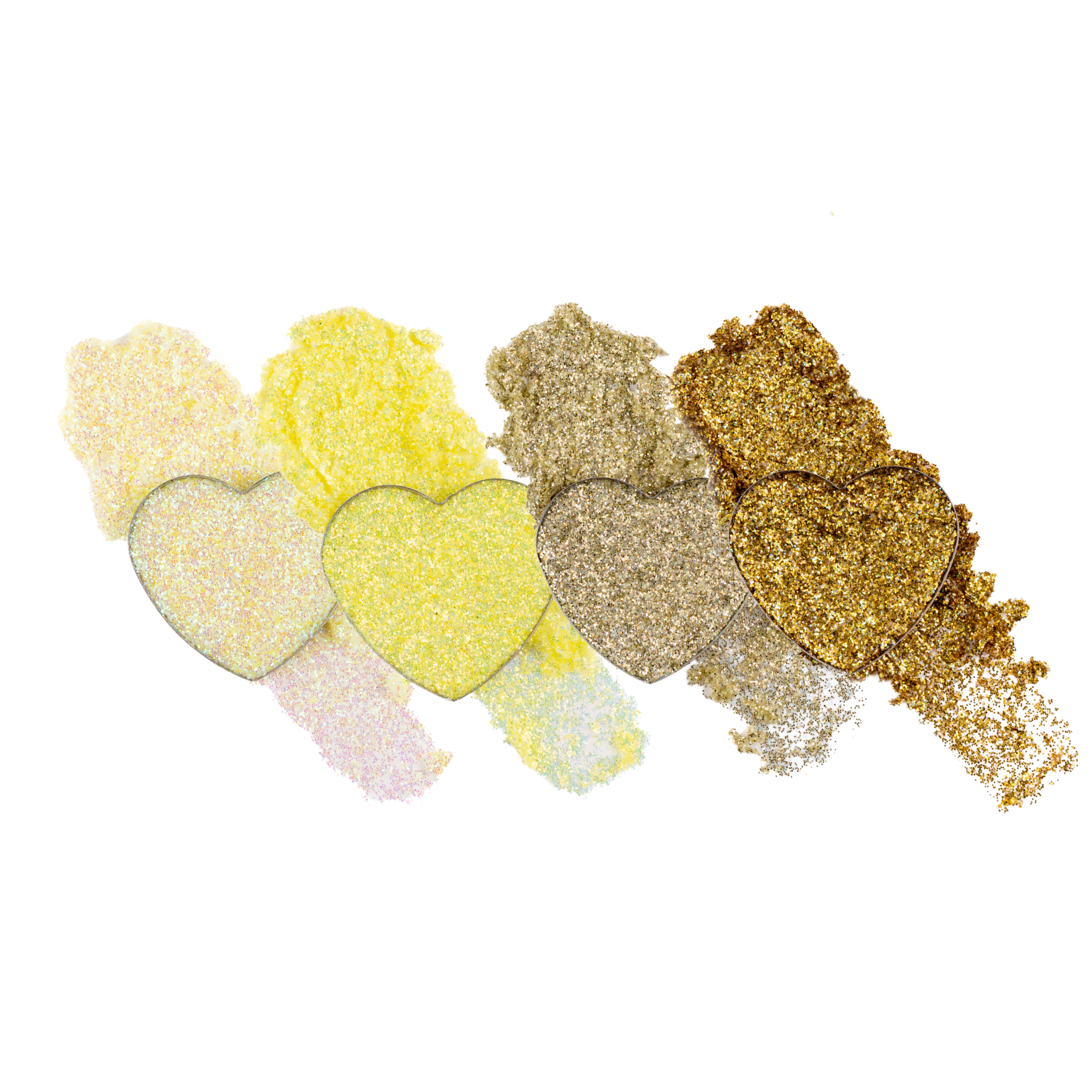 NEW Yellows Pressed Glitter Bundle
