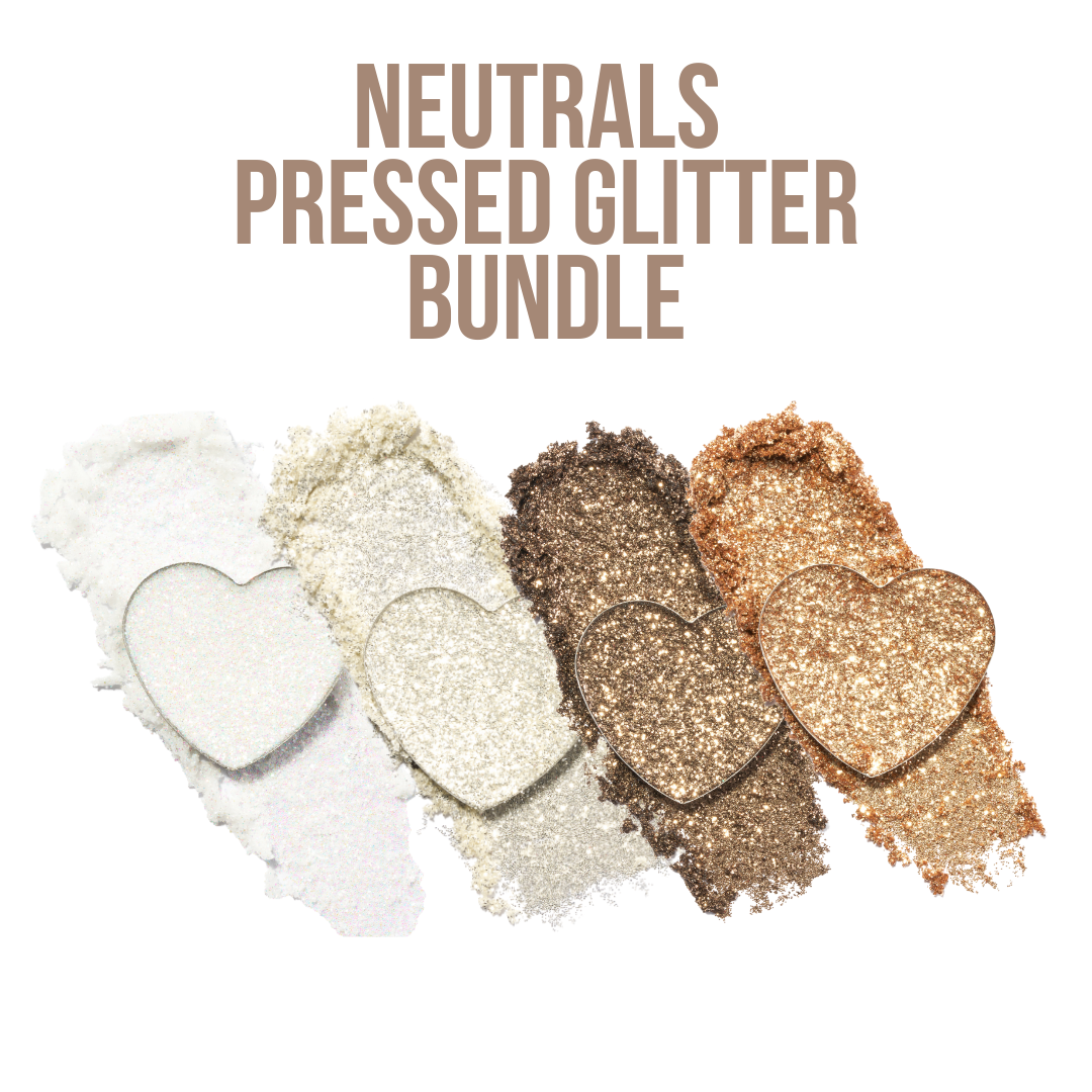 Neutrals Pressed Glitter Bundle
