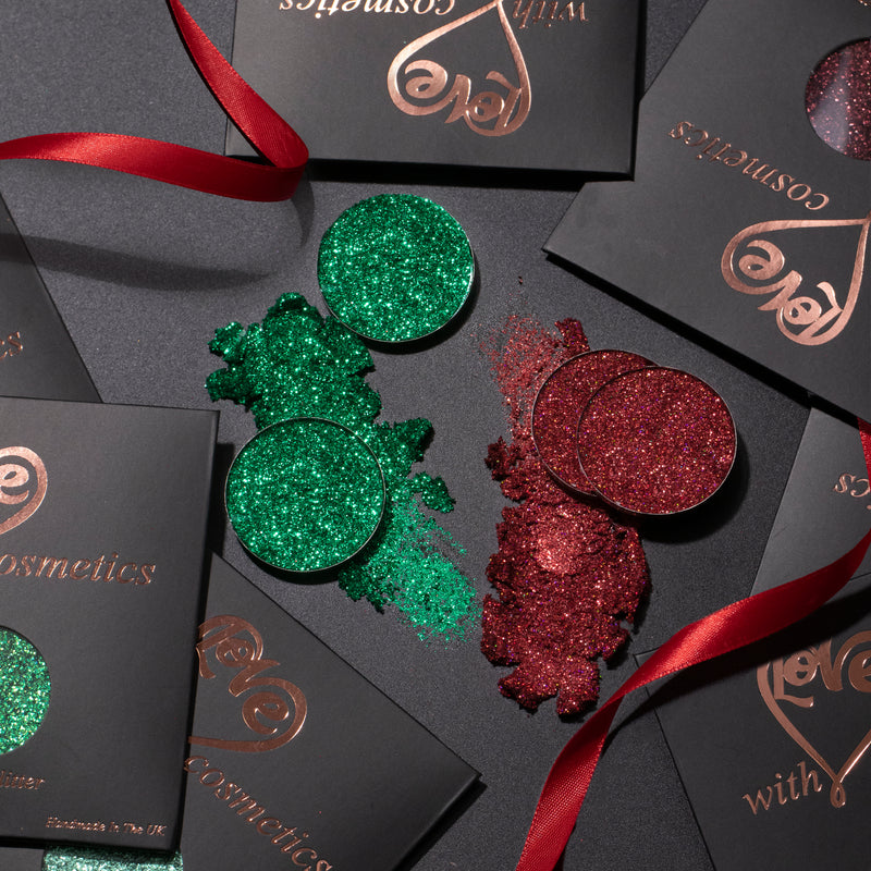 FULL Pressed Glitter Christmas Collection x4 shades