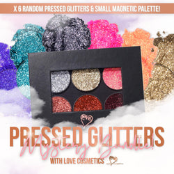 X6 Pressed Glitter Mystery Bundle WITH Small Palette