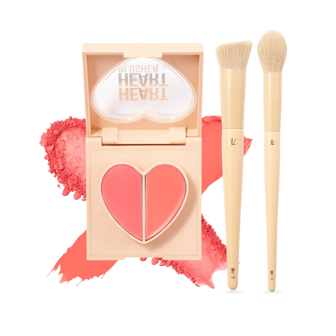 Heart 2 Heart Blush & Brush Duo