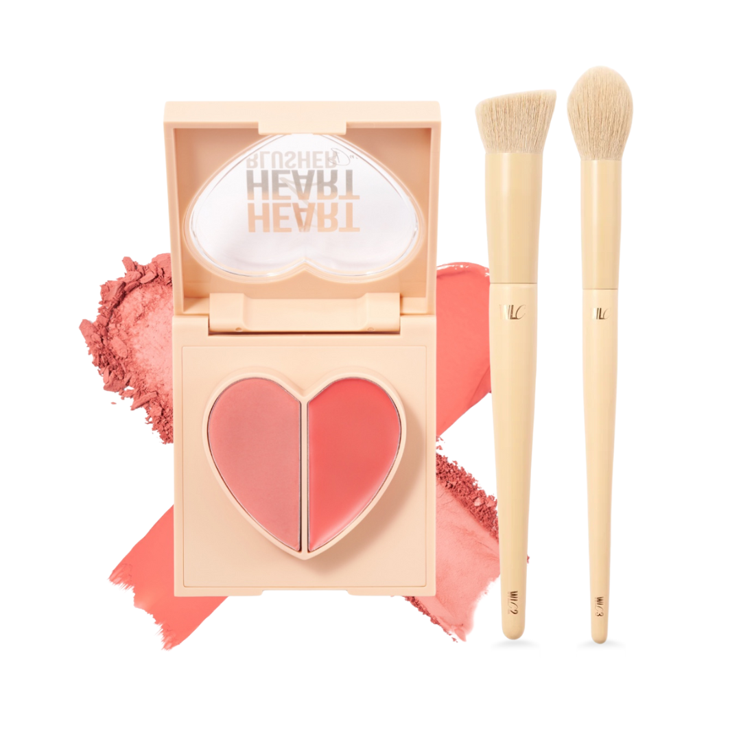 Heart 2 Heart Blush & Brush Duo